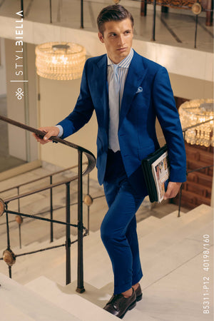 *STYLBIELLA* Luxury Blue Custom Suit
