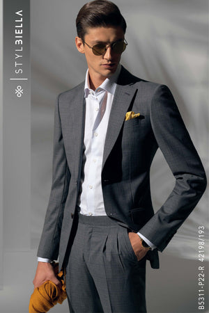 *STYLBIELLA* Luxury Grey Custom Suit