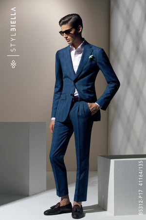 *STYLBIELLA* Luxury Dark Blue Custom Suit