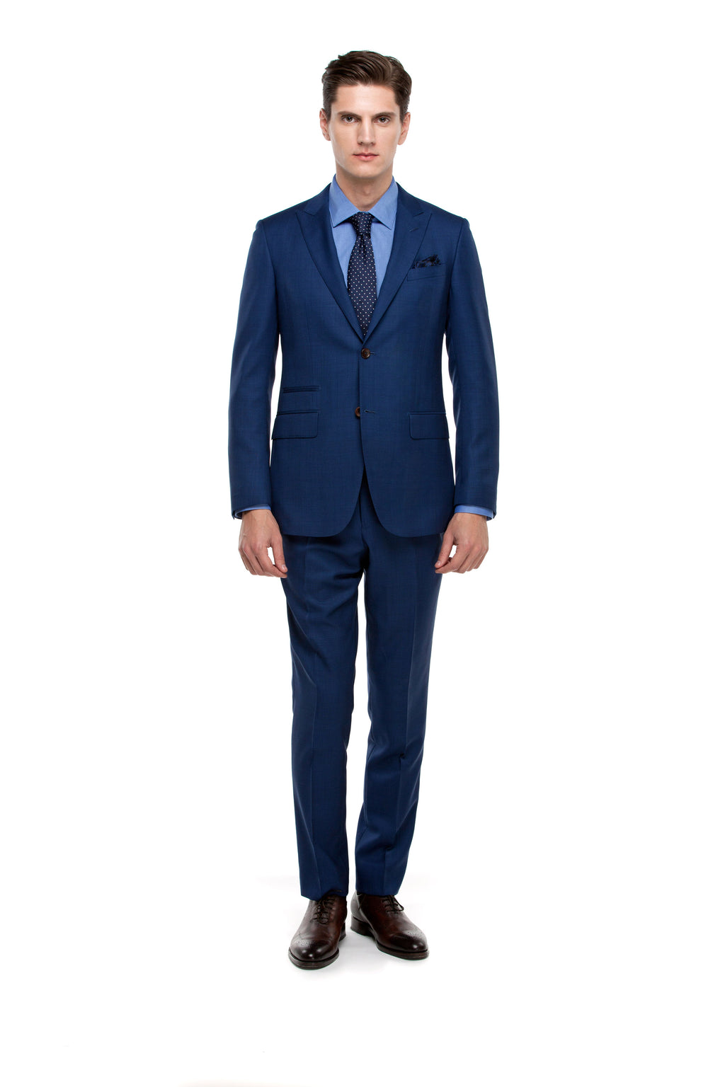 Custom Blue Signature Suit ottotos