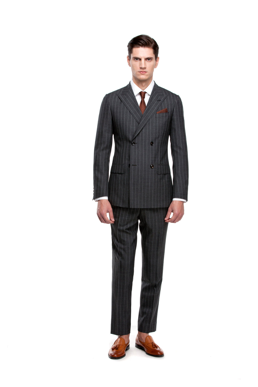 ottotos Custom Grey Signature Suit
